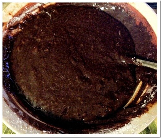 Chocolate Overdose Cake - Making the Brownie Base