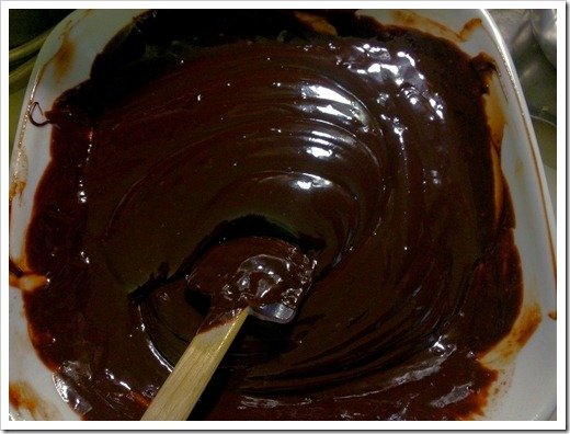 Chocolate Overdose Cake - Making the Ganache