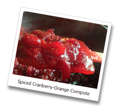 Gently spiced cranberry sauce for all occasions.