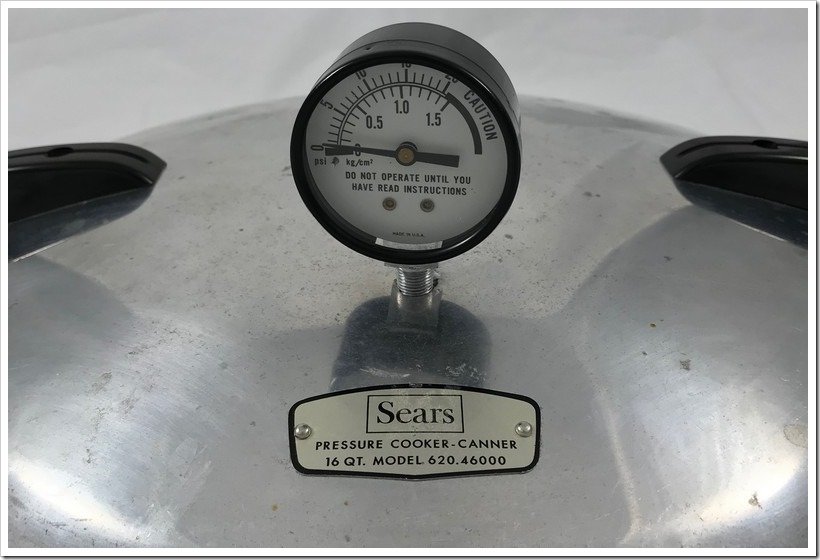 sears 21 quart pressure canner